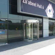 Dubai World Trade Centre aluminium entrance mats