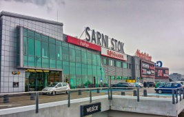 Centrum handlowe Sarni Stok  Bielsko Biała - wycieraczki aluminiowe