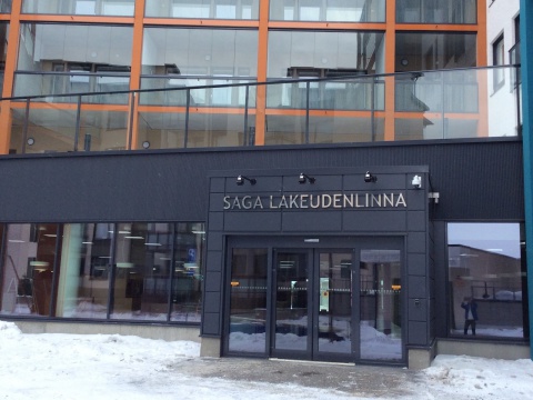 Saga projekt w miejscowości  Seinäjoki w mroźnej Finlandii