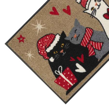 Wycieraczka Christmas Cats 50 x 75