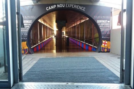 Spotify Camp Nou, Barcelona aluminium entrance mats