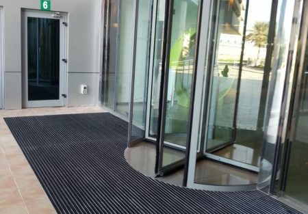 Two Four 54 Building, Abu Dhab aluminium entrance mats