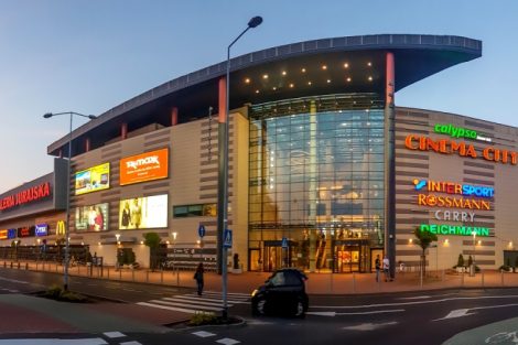 Jurajska Shopping Centre, Częstochowa wycieraczki aluminiowe