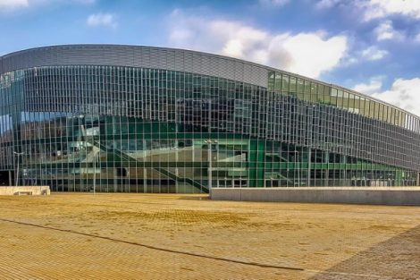 Sport and Entertainment Hall, Gliwice wycieraczki aluminiowe