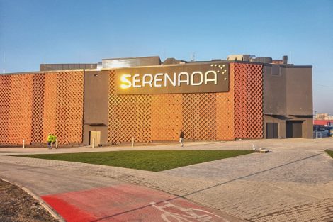 Serenada Shopping Centre, Kraków wycieraczki wejściowe