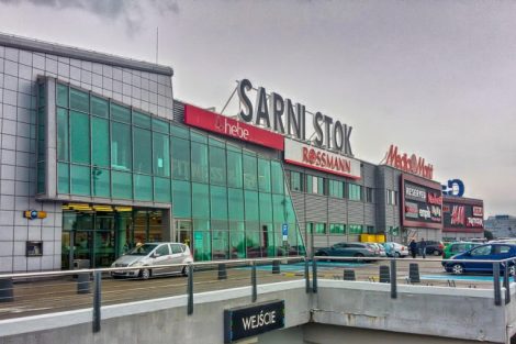 Sarni Stok Shopping Centre, Bielsko-Biała wycieraczki wejściowe