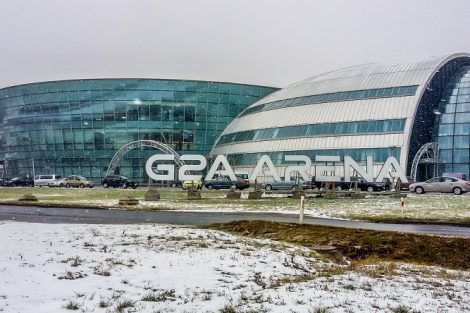 G2A Arena Convention and Exhibition Centre, Jasionka wycieraczki wejściowe