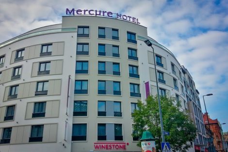 Hotel Mercure, Kraków wycieraczki aluminiowe