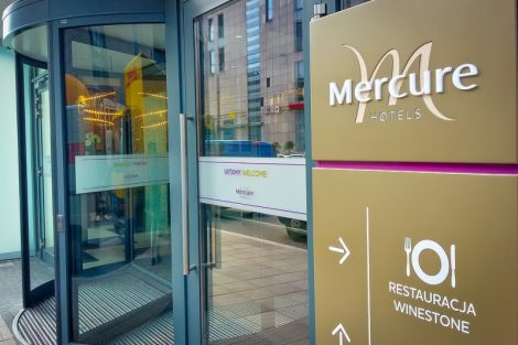 Hotel Mercure, Kraków wycieraczki aluminiowe