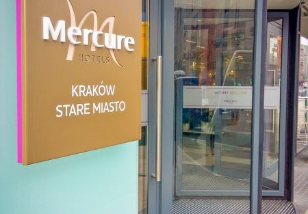 Hotel Mercure, Kraków wycieraczki aluminiowe