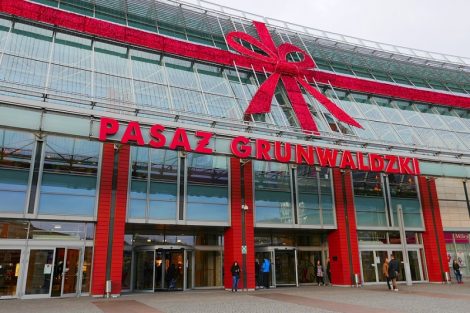 Pasaż Grunwaldzki Shopping Centre, Wrocław wycieraczki aluminiowe