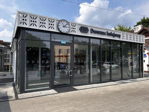 Techem-Eingangsmatten am nächsten Bahnhof