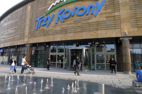 Trzy Korony Shopping Centre, Nowy Sącz wycieraczki wejściowe